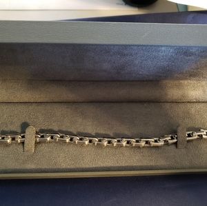 Chisel Stainless Steel Open link Bracelet.